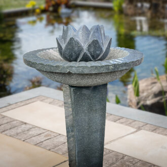 Granite Lotus Fountain