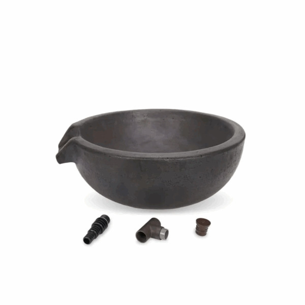 Spillway Bowl – Iron Ore – 19″ Dia - Image 3